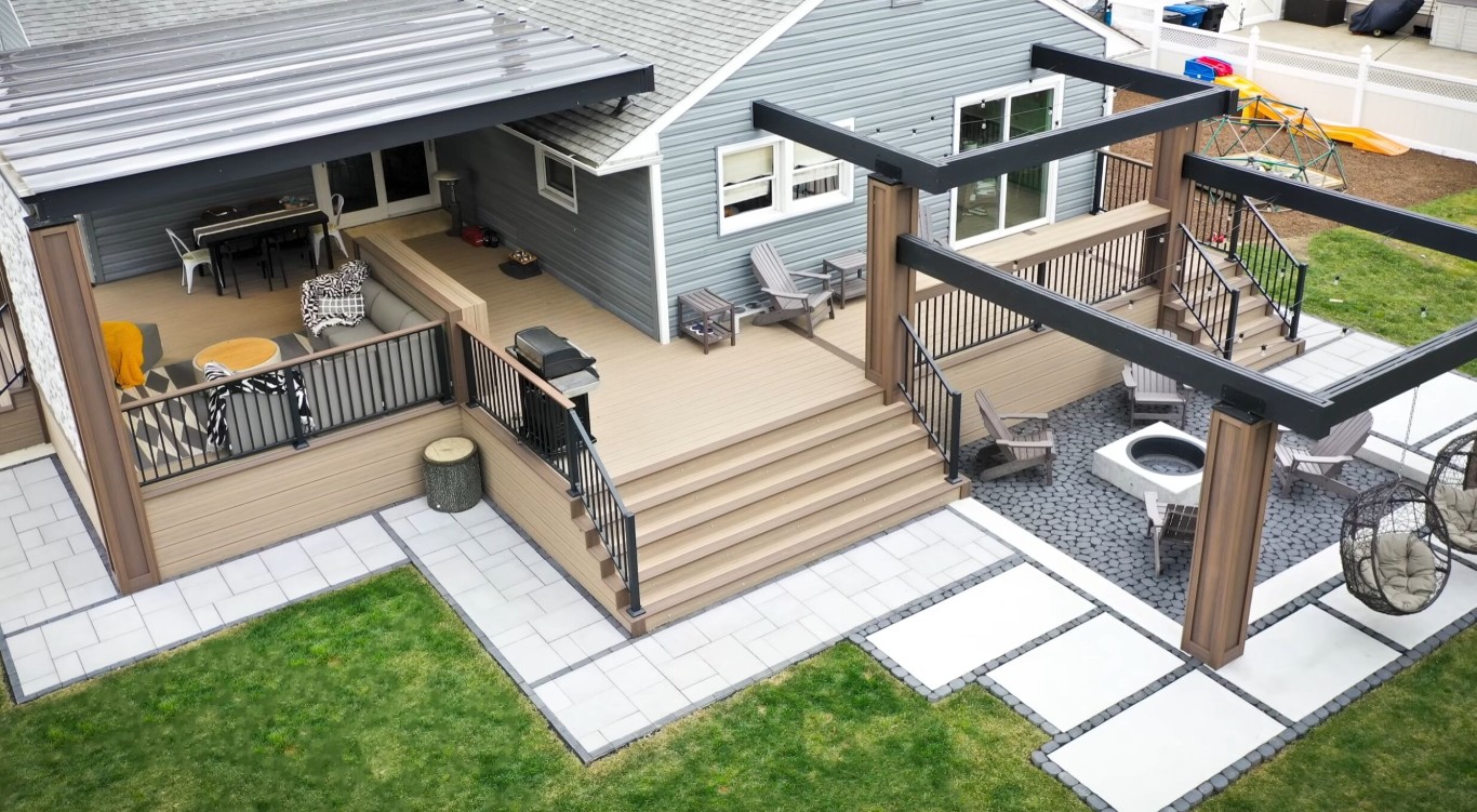 Custom deck design and installation service in Schenectady, NY